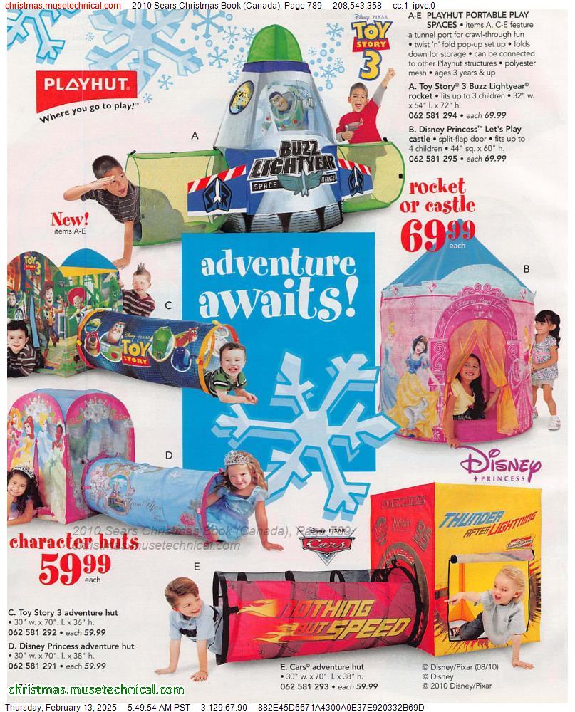 2010 Sears Christmas Book (Canada), Page 789