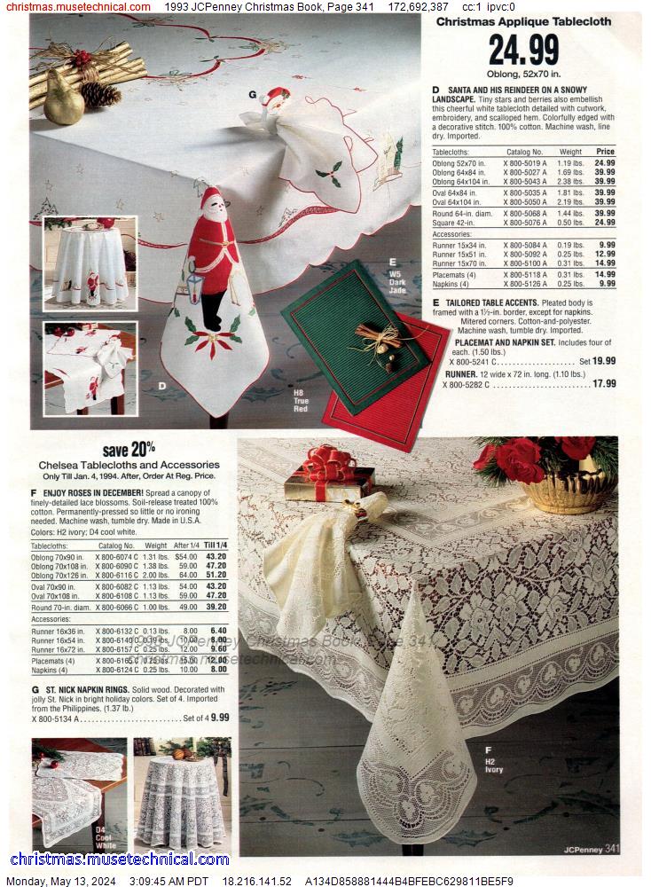 1993 JCPenney Christmas Book, Page 341