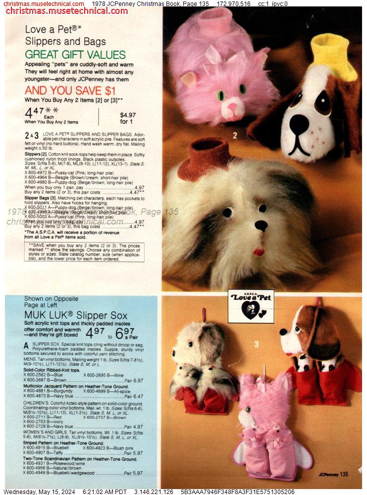 1978 JCPenney Christmas Book, Page 135