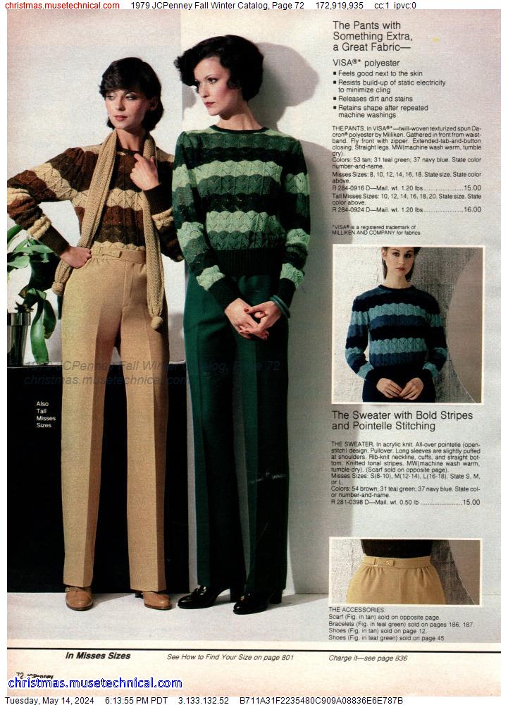 1979 JCPenney Fall Winter Catalog, Page 72