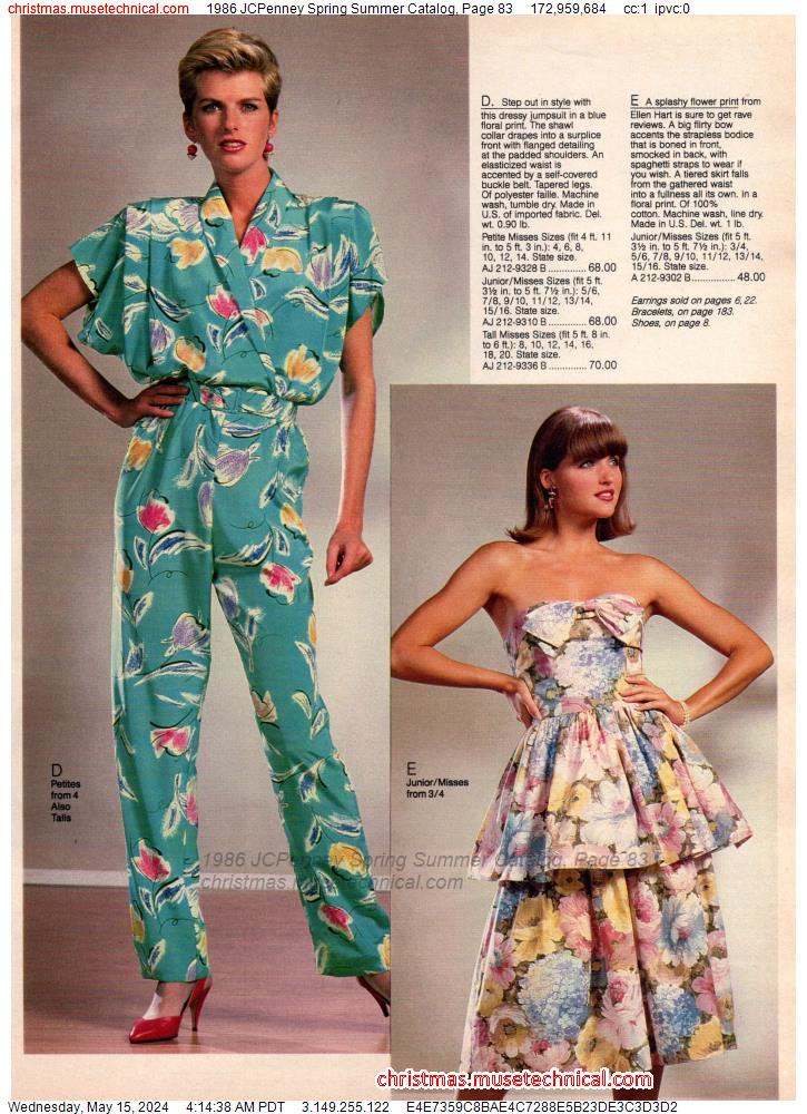 1986 JCPenney Spring Summer Catalog, Page 83