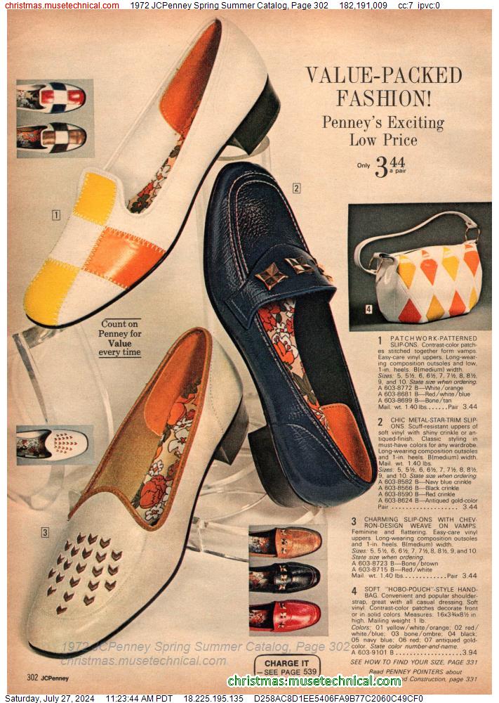 1972 JCPenney Spring Summer Catalog, Page 302