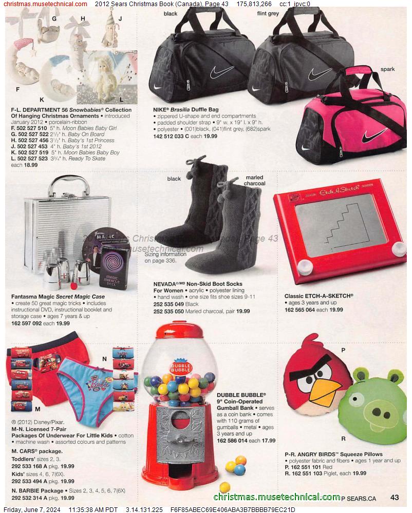 2012 Sears Christmas Book (Canada), Page 43
