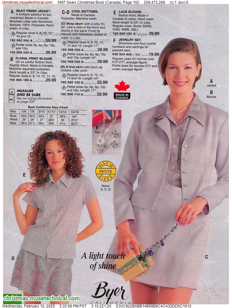 1997 Sears Christmas Book (Canada), Page 152