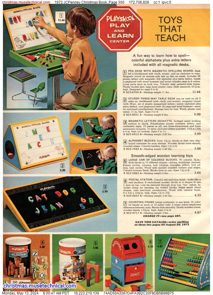 1972 JCPenney Christmas Book, Page 300
