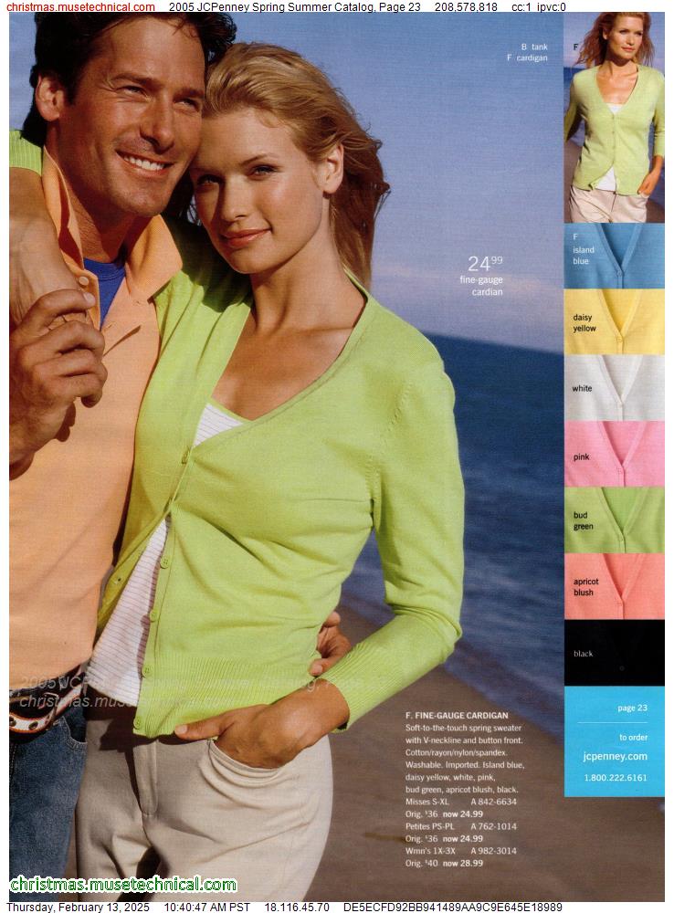 2005 JCPenney Spring Summer Catalog, Page 23