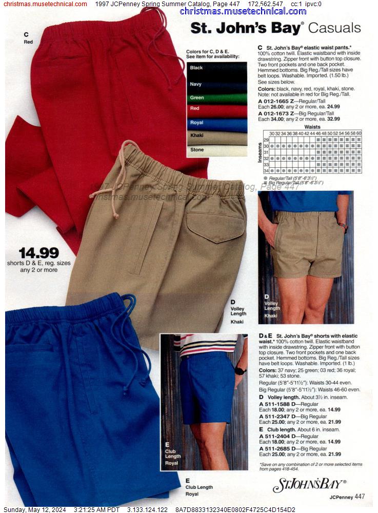 1997 JCPenney Spring Summer Catalog, Page 447