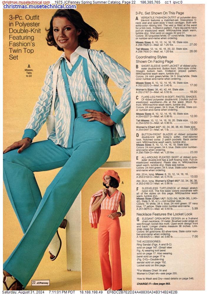 1975 JCPenney Spring Summer Catalog, Page 22