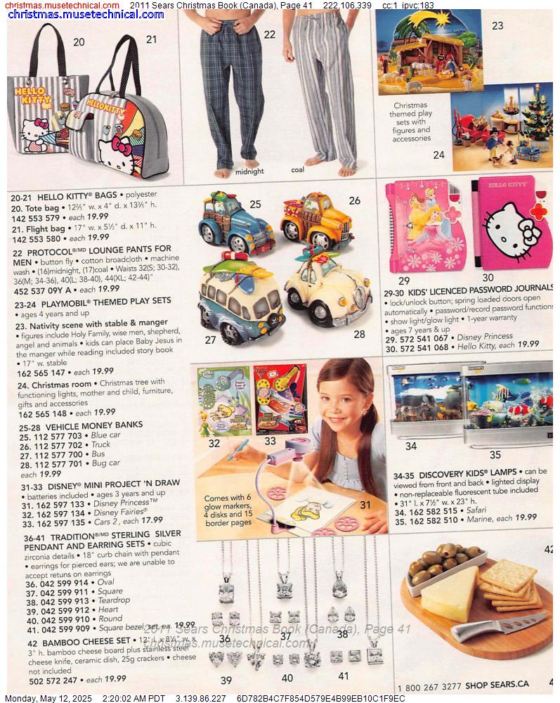 2011 Sears Christmas Book (Canada), Page 41