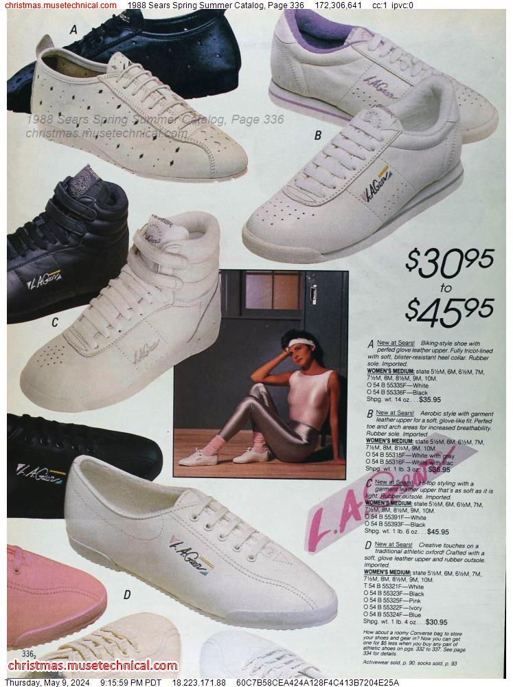 1988 Sears Spring Summer Catalog, Page 336
