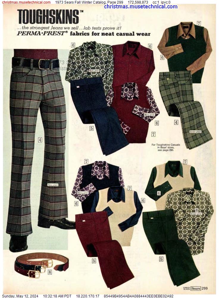 1973 Sears Fall Winter Catalog, Page 299
