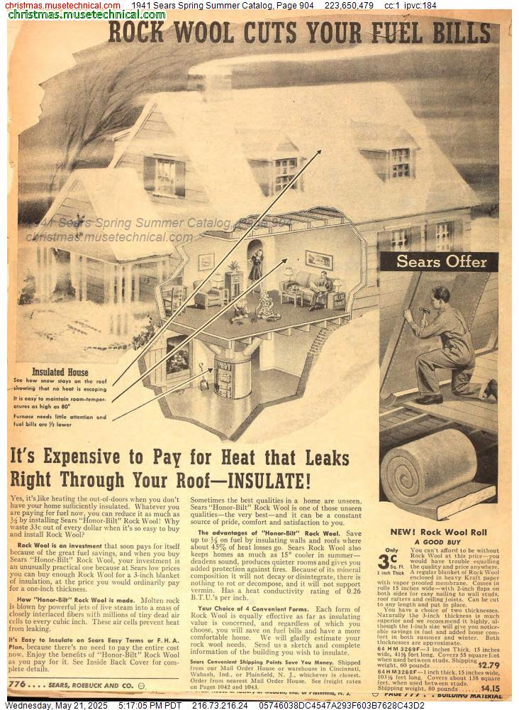 1941 Sears Spring Summer Catalog, Page 904