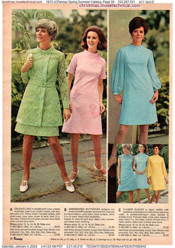 1970 JCPenney Spring Summer Catalog, Page 38