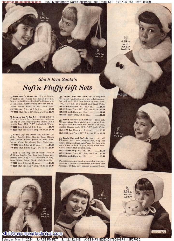 1963 Montgomery Ward Christmas Book, Page 139