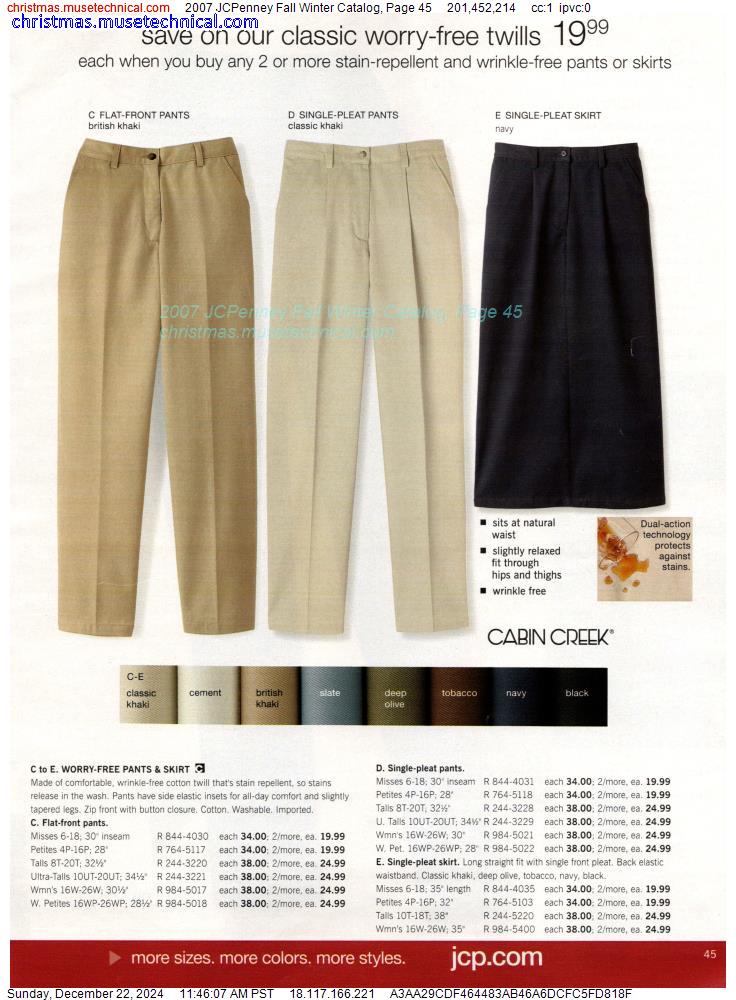 2007 JCPenney Fall Winter Catalog, Page 45