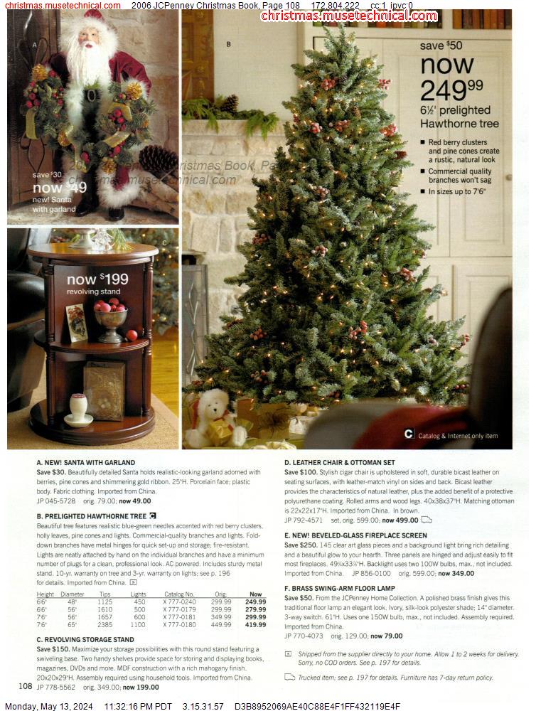 2006 JCPenney Christmas Book, Page 108
