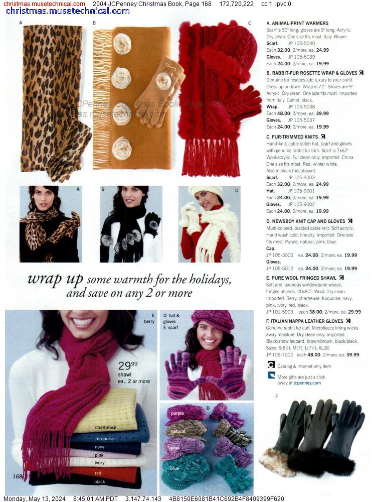 2004 JCPenney Christmas Book, Page 168