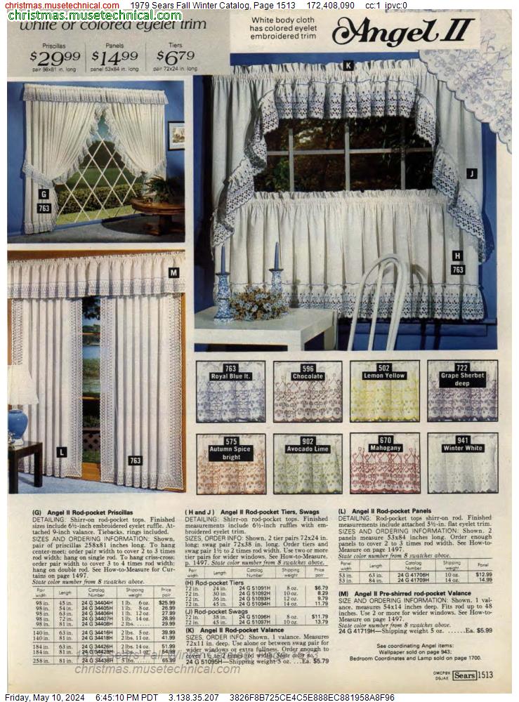 1979 Sears Fall Winter Catalog, Page 1513