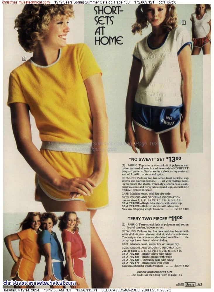 1979 Sears Spring Summer Catalog, Page 163
