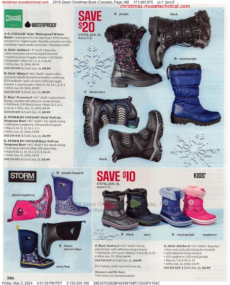 2015 Sears Christmas Book (Canada), Page 186