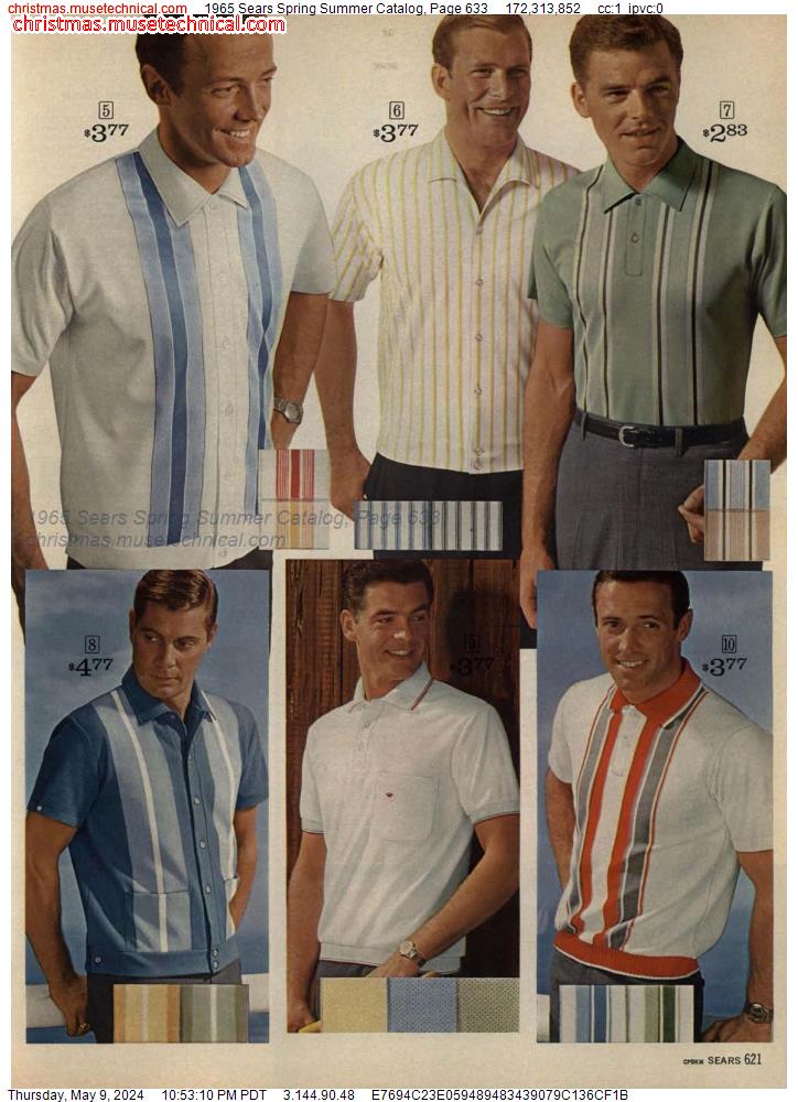 1965 Sears Spring Summer Catalog, Page 633