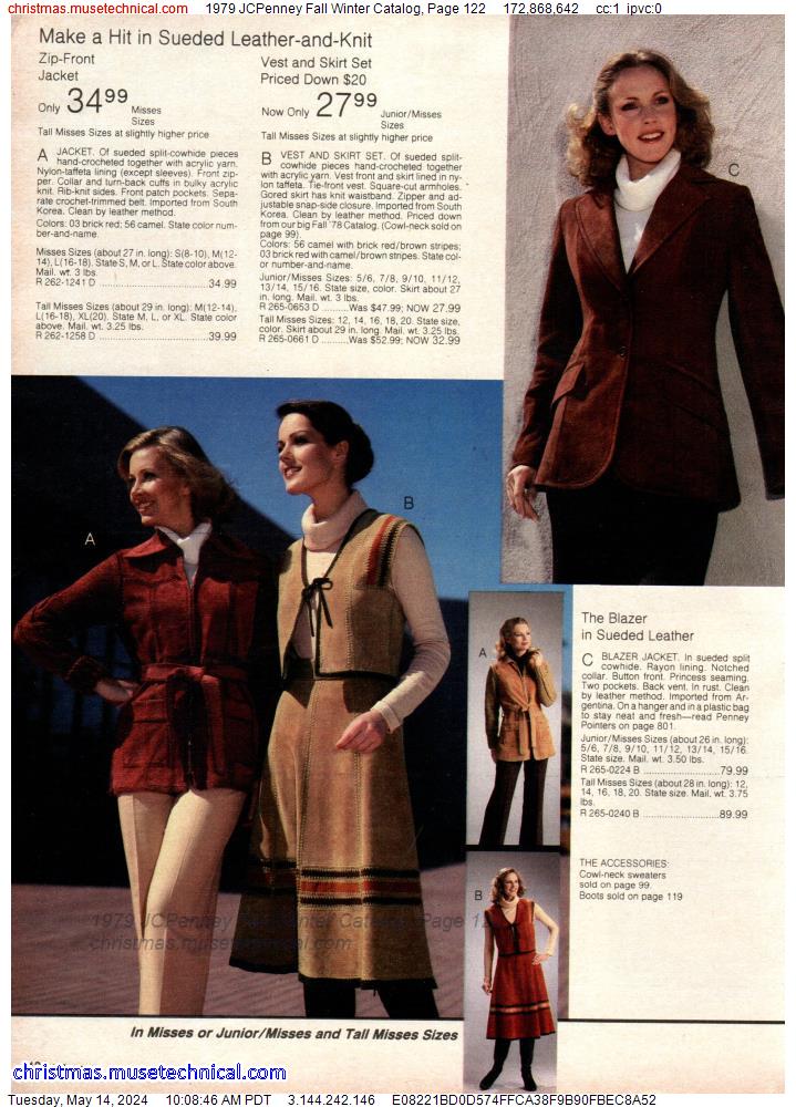 1979 JCPenney Fall Winter Catalog, Page 122