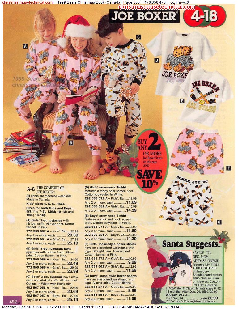 1999 Sears Christmas Book (Canada), Page 500
