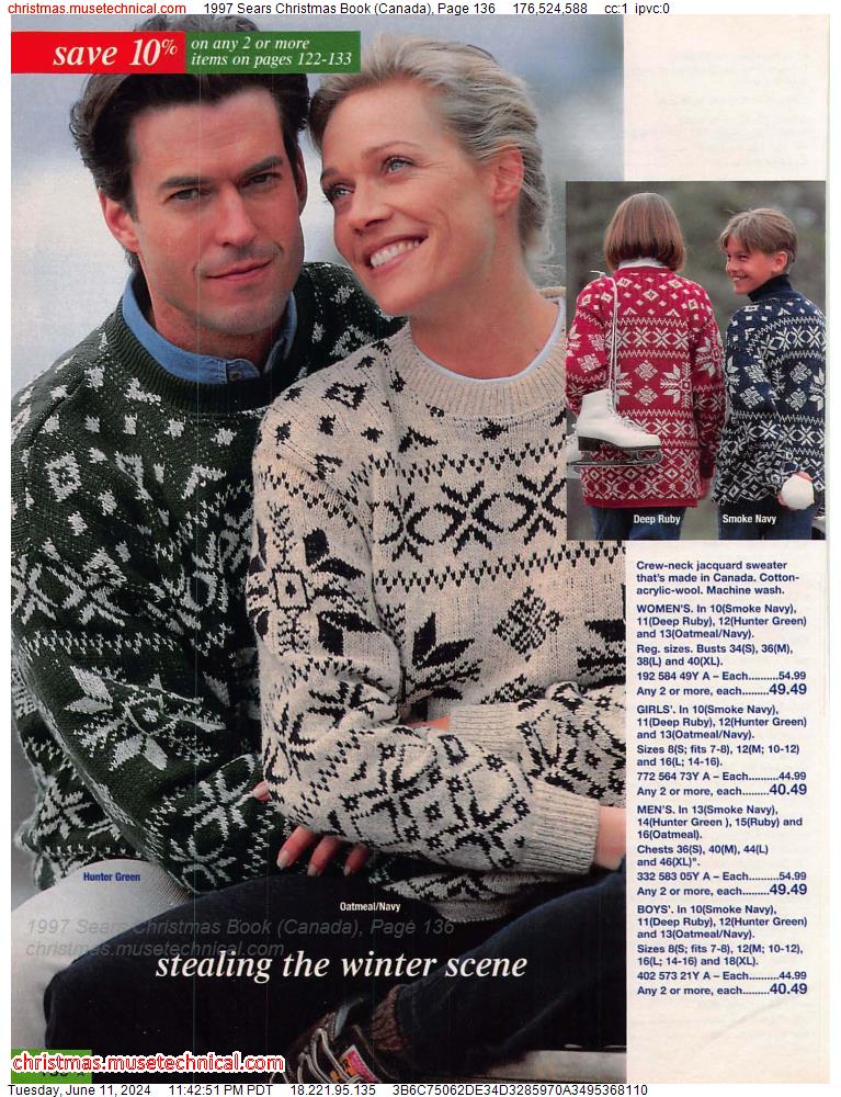 1997 Sears Christmas Book (Canada), Page 136