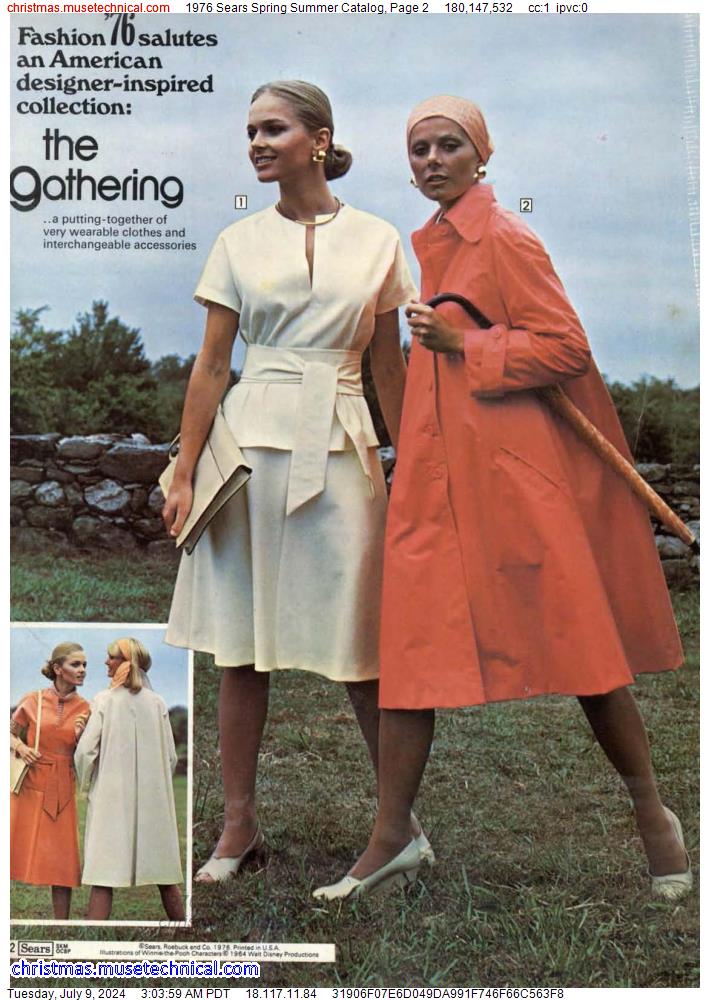 1976 Sears Spring Summer Catalog, Page 2
