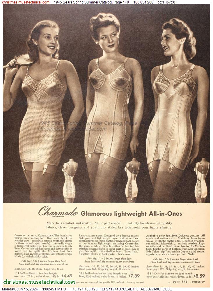 1945 Sears Spring Summer Catalog, Page 140