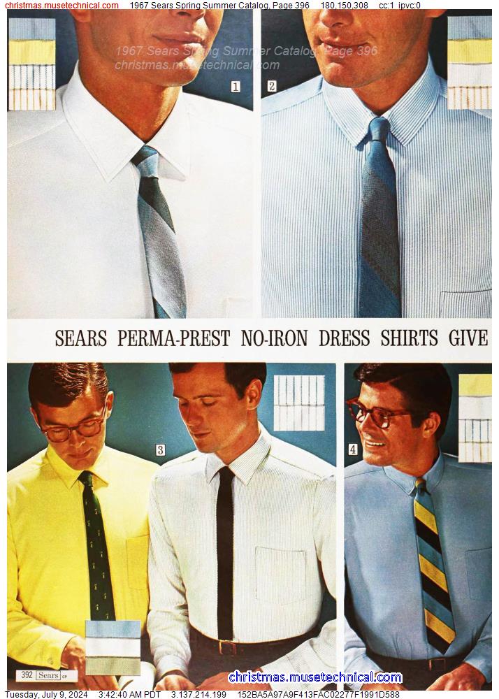 1967 Sears Spring Summer Catalog, Page 396