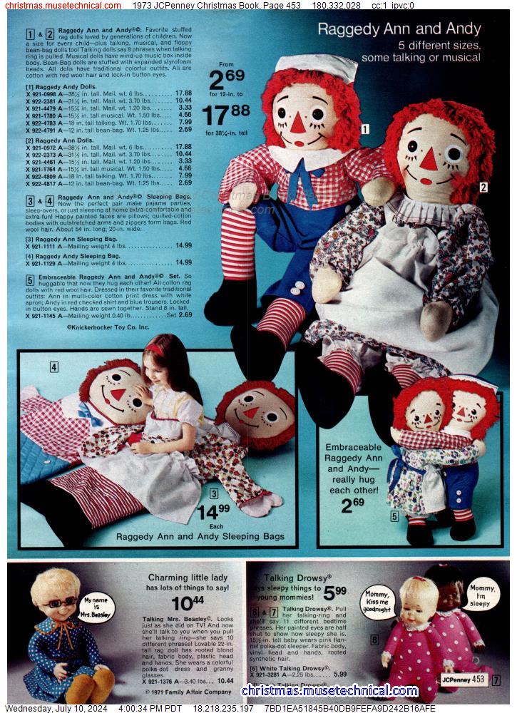 1973 JCPenney Christmas Book, Page 453