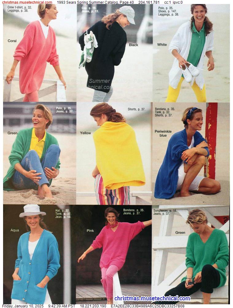 1993 Sears Spring Summer Catalog, Page 40