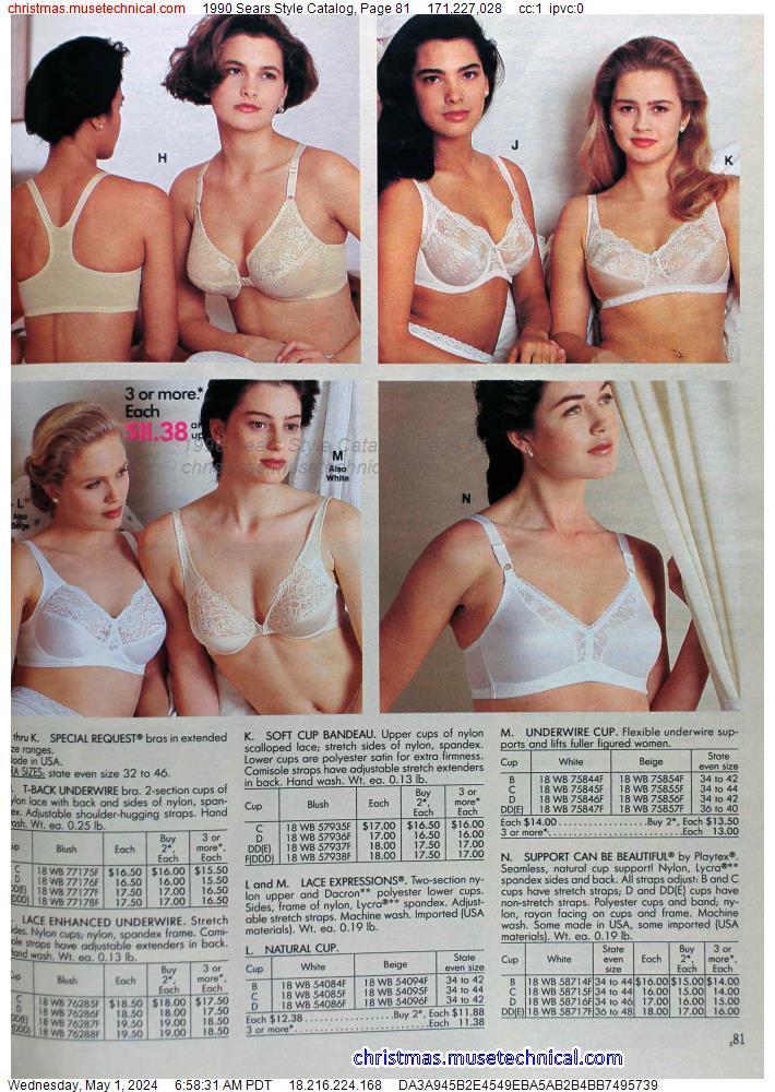 1990 Sears Style Catalog, Page 81