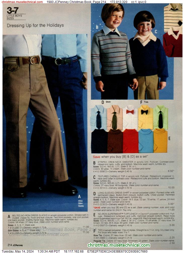 1980 JCPenney Christmas Book, Page 214