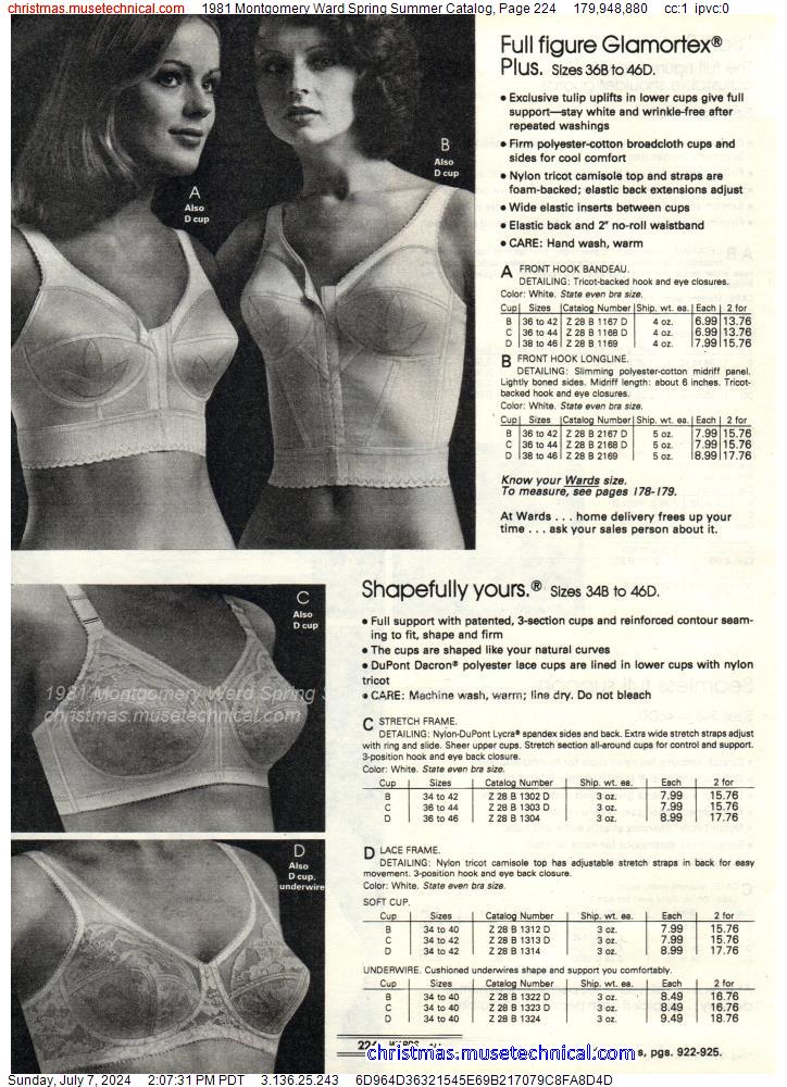 1981 Montgomery Ward Spring Summer Catalog, Page 224
