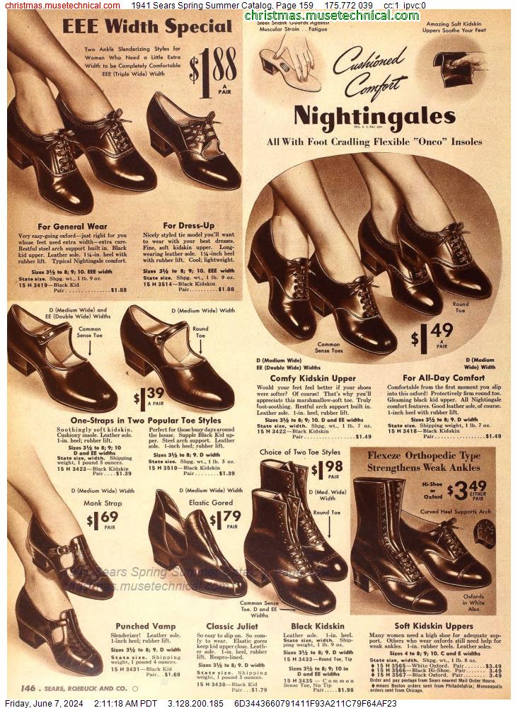 1941 Sears Spring Summer Catalog, Page 159