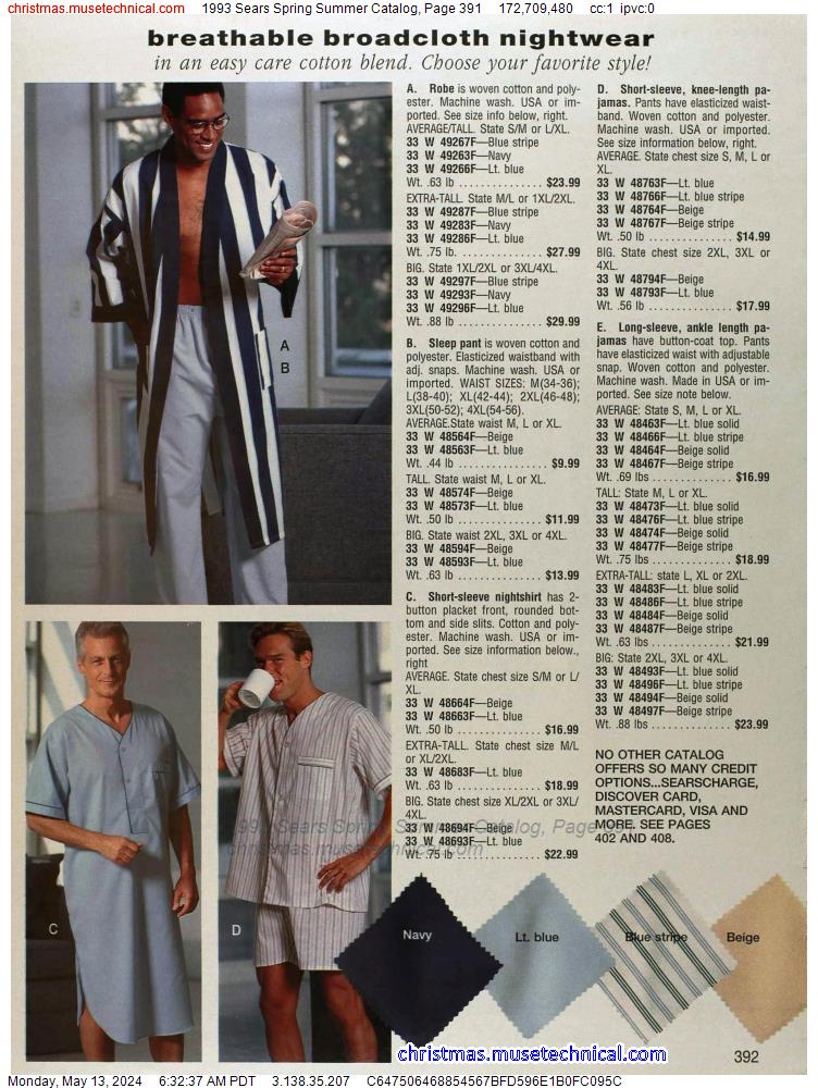 1993 Sears Spring Summer Catalog, Page 391
