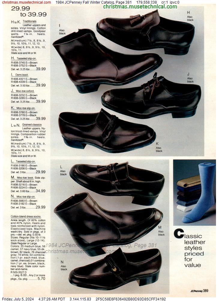 1984 JCPenney Fall Winter Catalog, Page 381