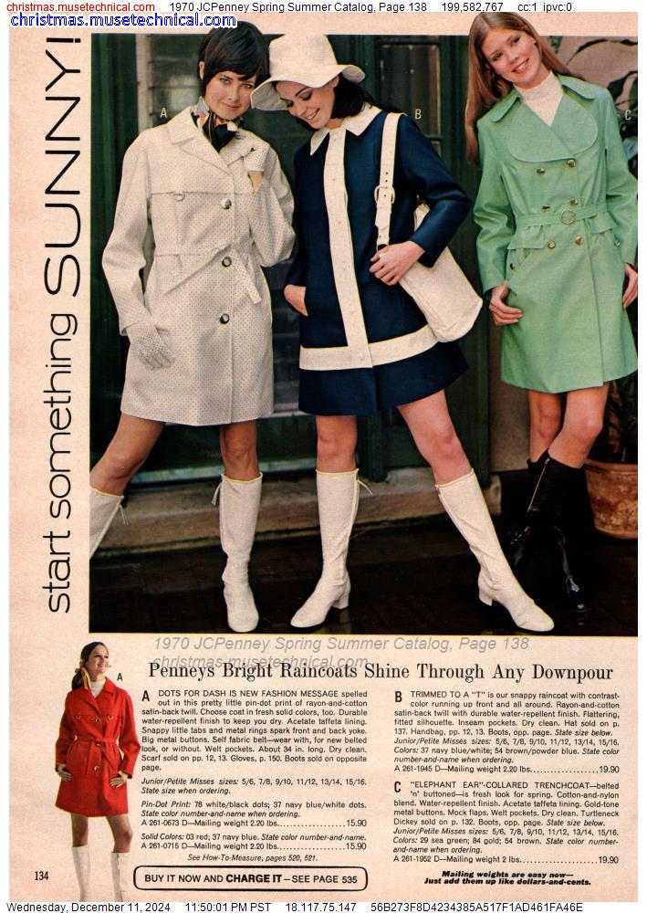 1970 JCPenney Spring Summer Catalog, Page 138