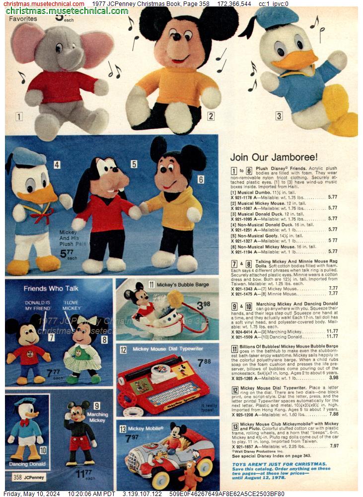 1977 JCPenney Christmas Book, Page 358