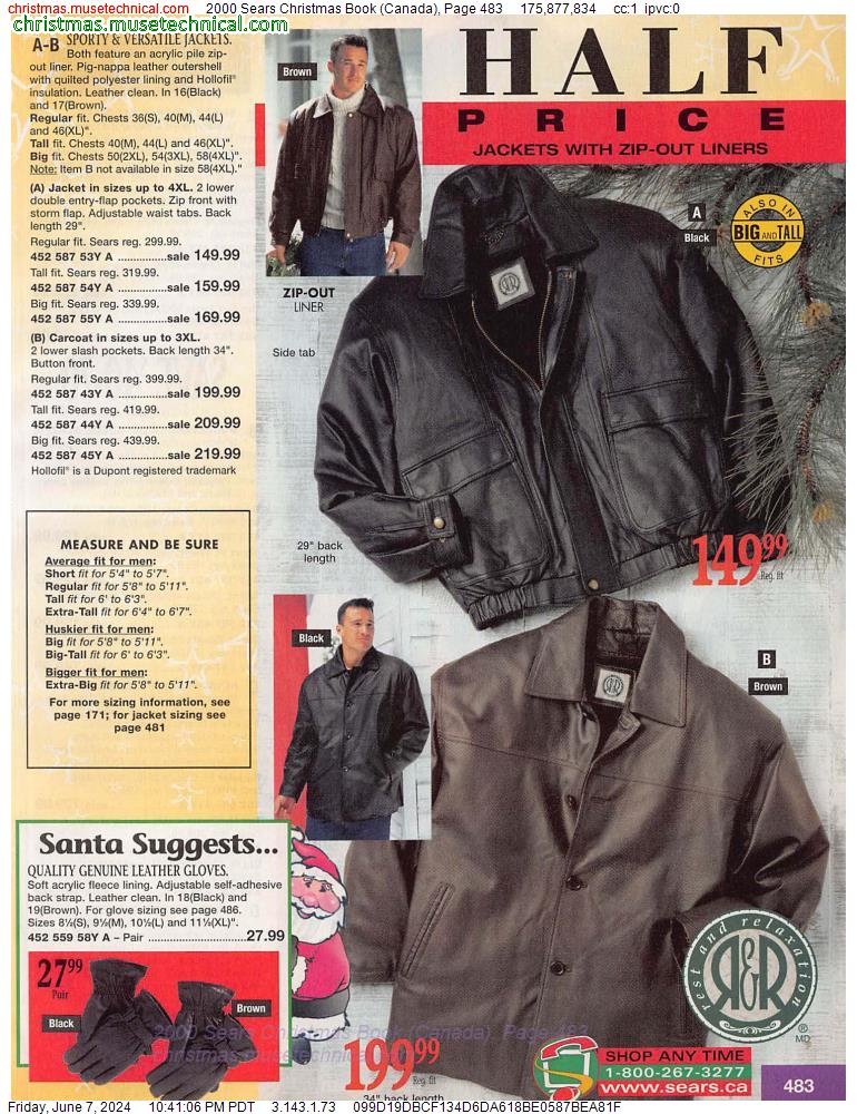 2000 Sears Christmas Book (Canada), Page 483