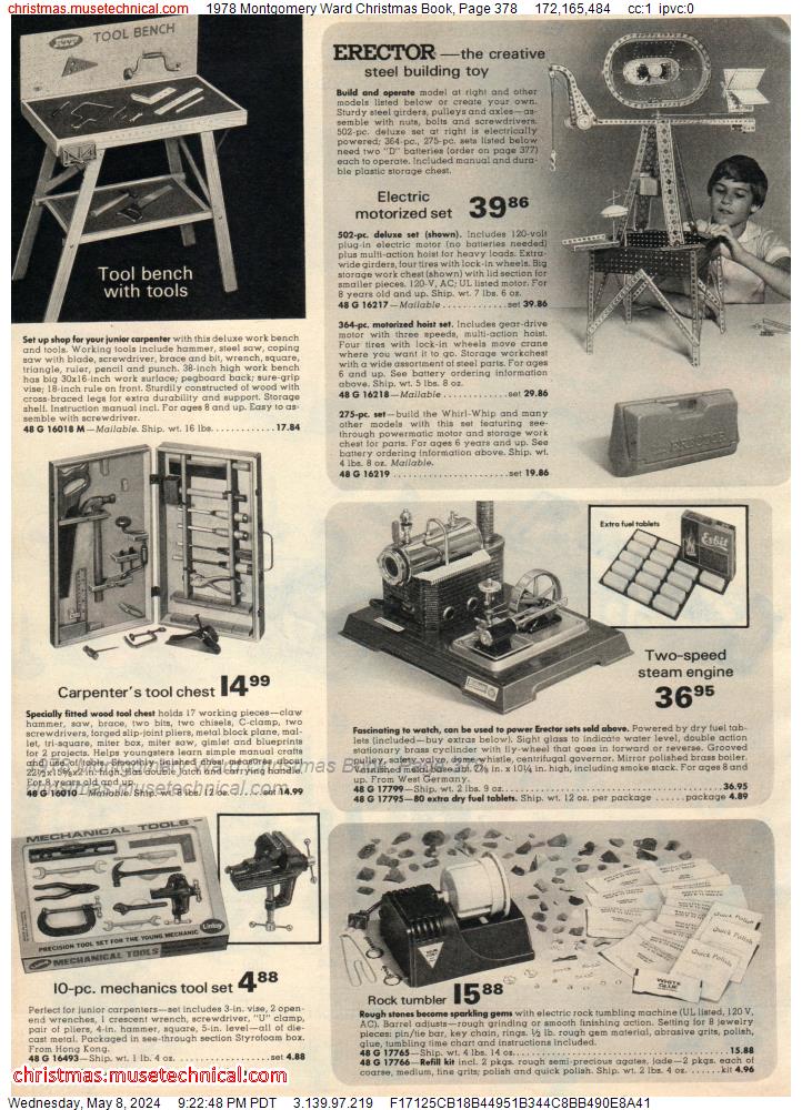 1978 Montgomery Ward Christmas Book, Page 378