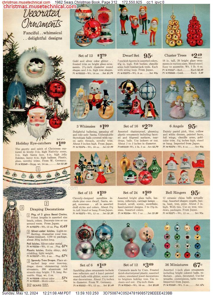 1962 Sears Christmas Book, Page 312