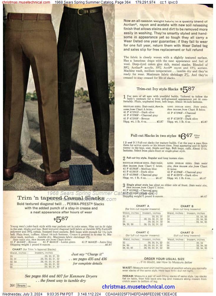1968 Sears Spring Summer Catalog, Page 364