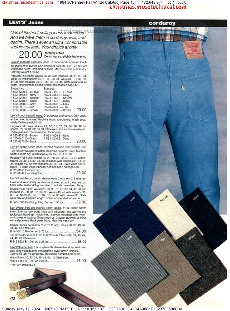 1984 JCPenney Fall Winter Catalog, Page 464
