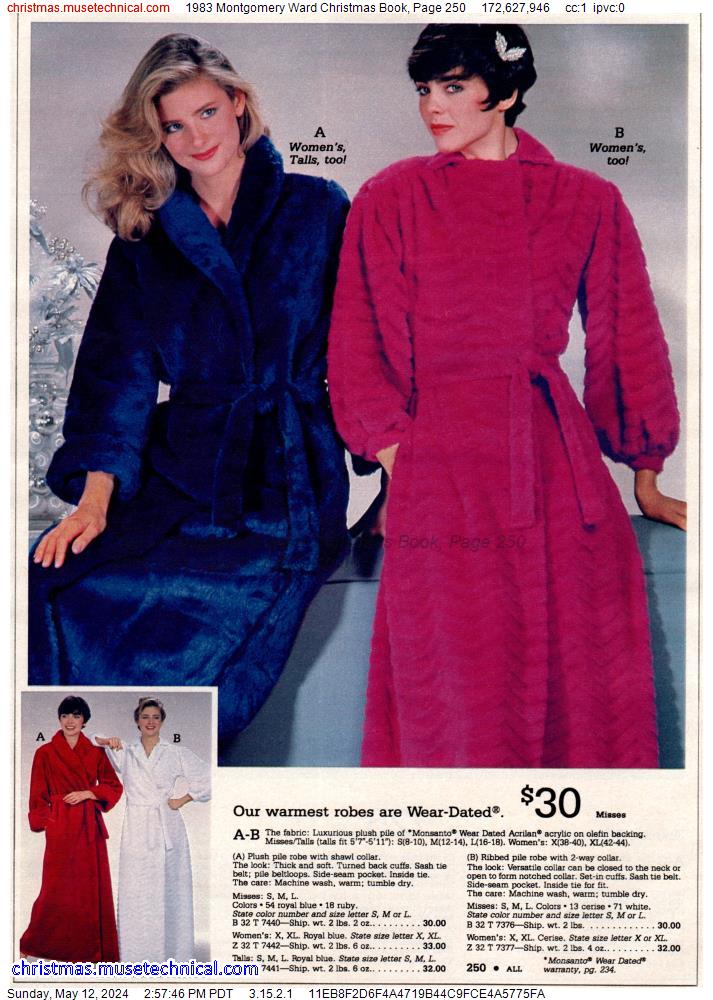 1983 Montgomery Ward Christmas Book, Page 250