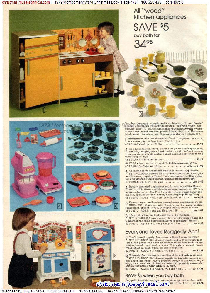 1979 Montgomery Ward Christmas Book, Page 478