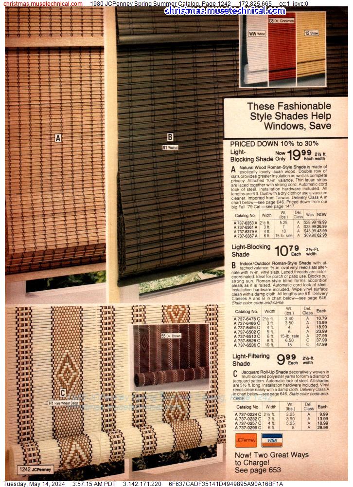 1980 JCPenney Spring Summer Catalog, Page 1242
