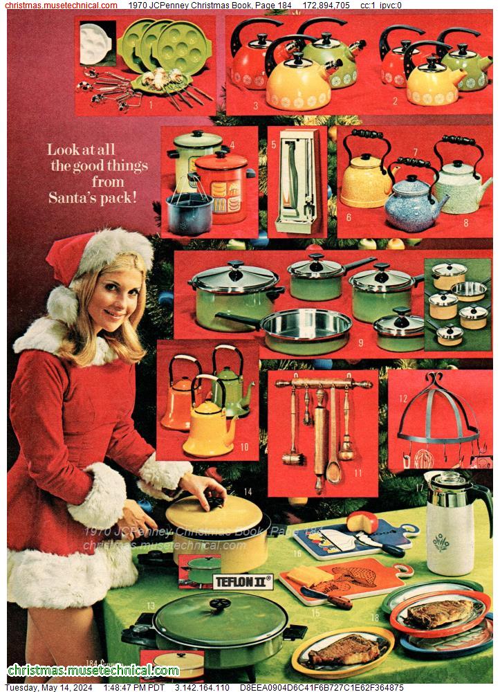 1970 JCPenney Christmas Book, Page 184